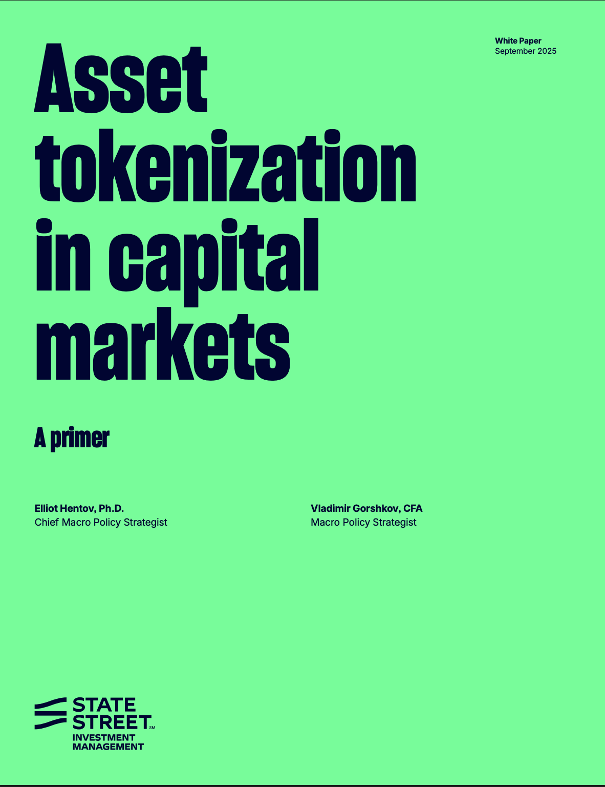 Asset Tokenization in Capital Markets