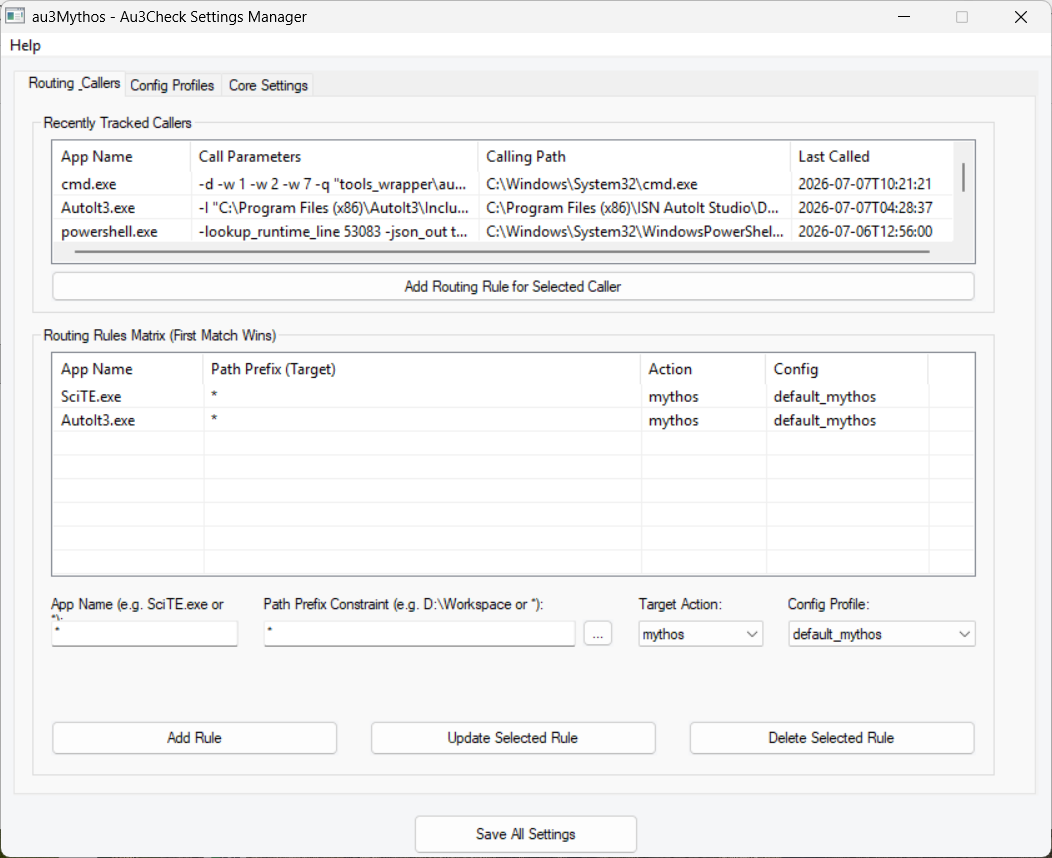 au3Mythos Settings Manager