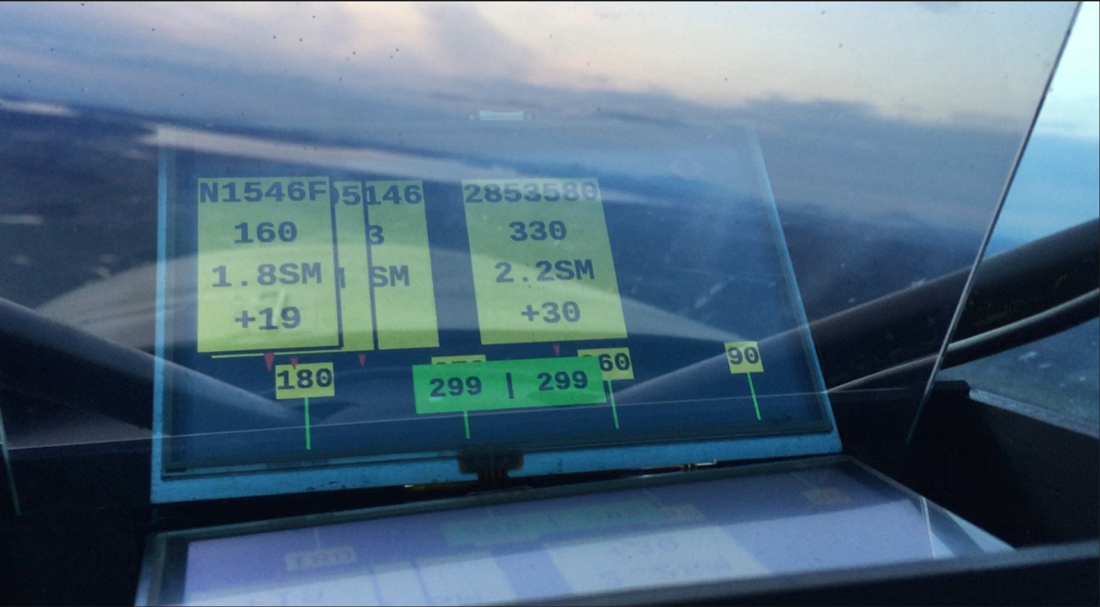 Teleprompter Glass Version In Flight