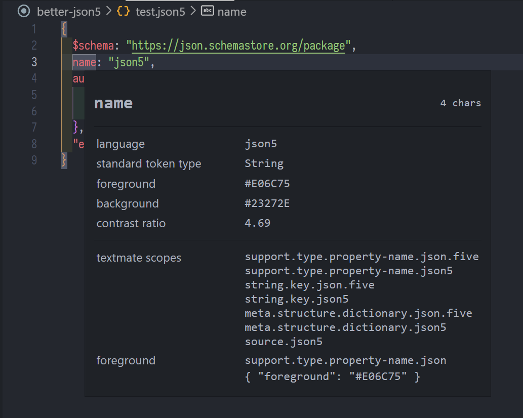 Syntax Highlighting