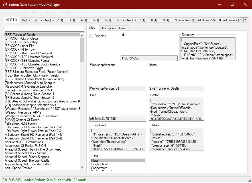GitHub - Bluscream/Serious-Sam-Fusion-Mod-Manager: Mod Manager for ...