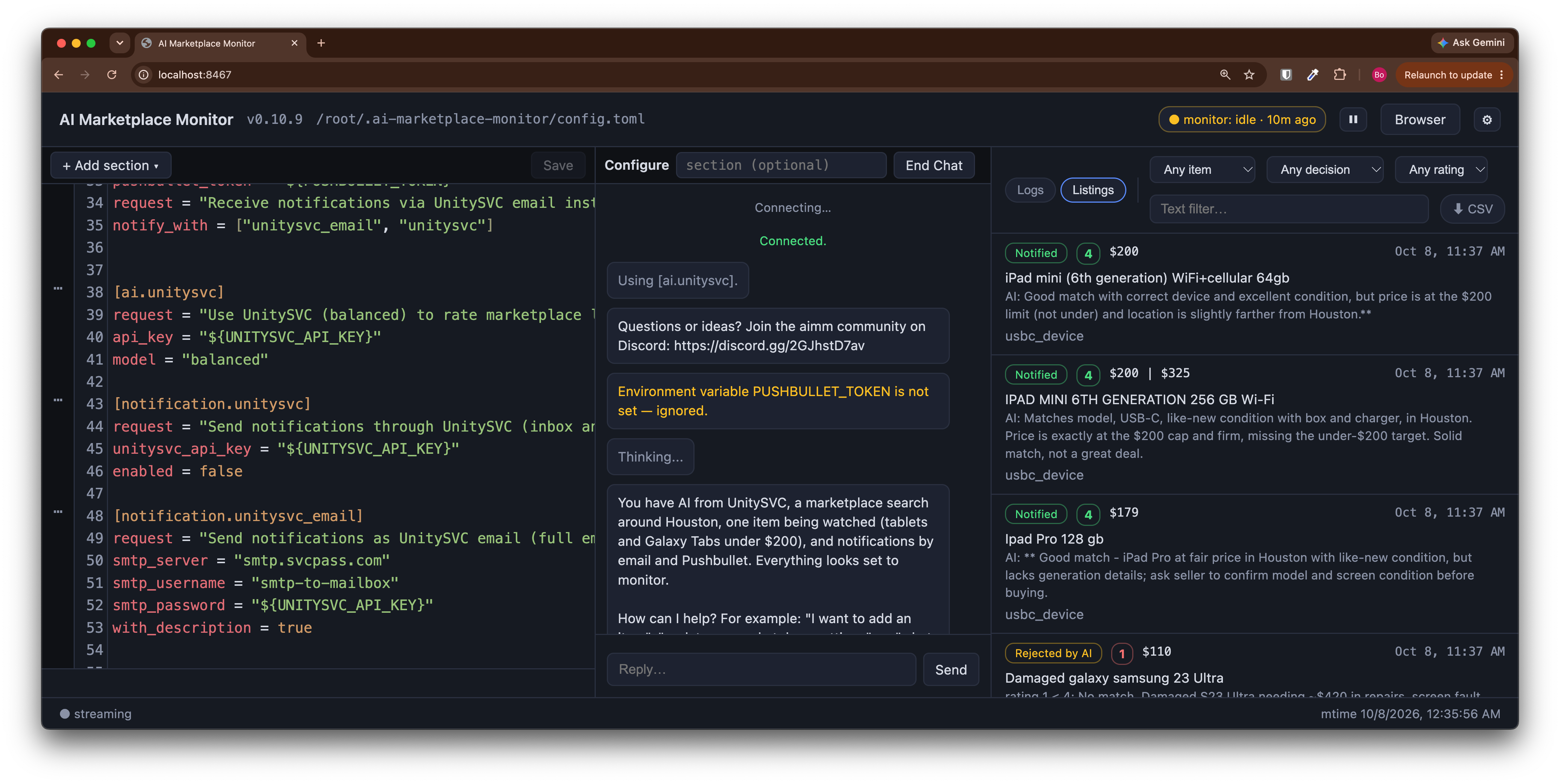 Web UI