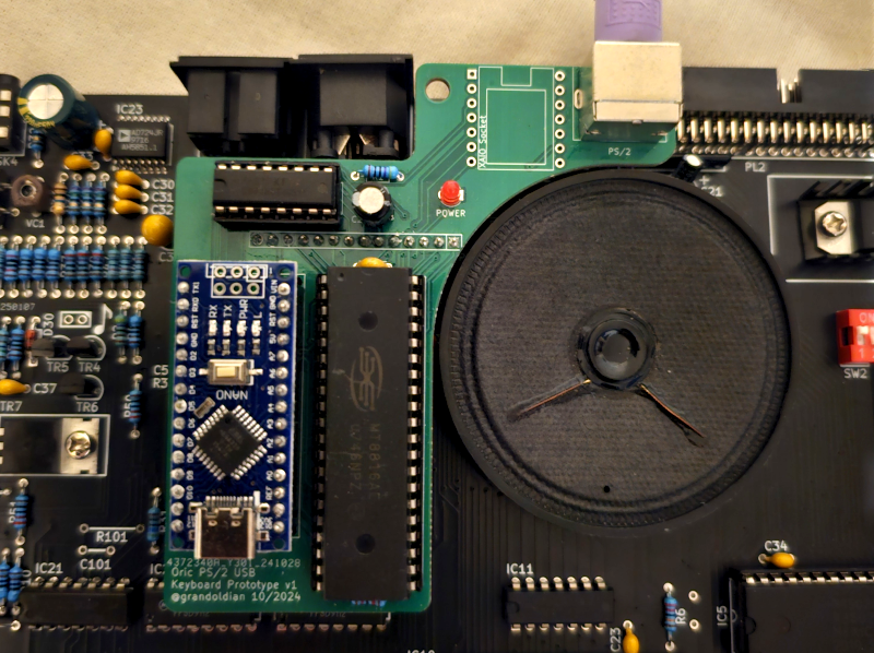 Oric-PS2USB, from the project README