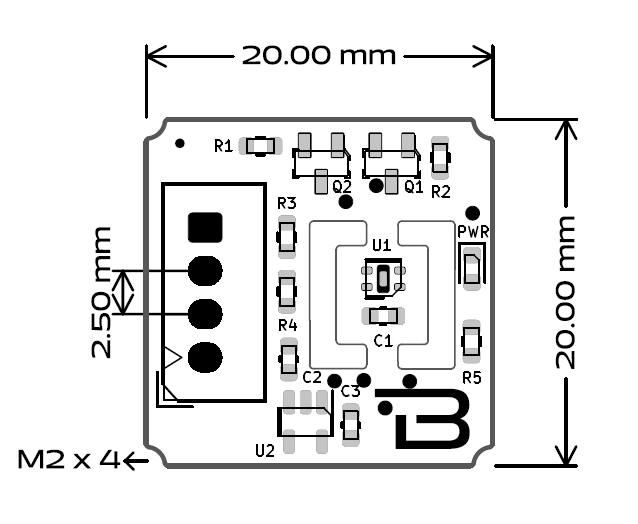 Boardoza TH09C Temperature Humidity Sensor Breakout Board, from the project README