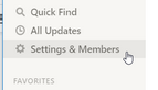 Settings&Members