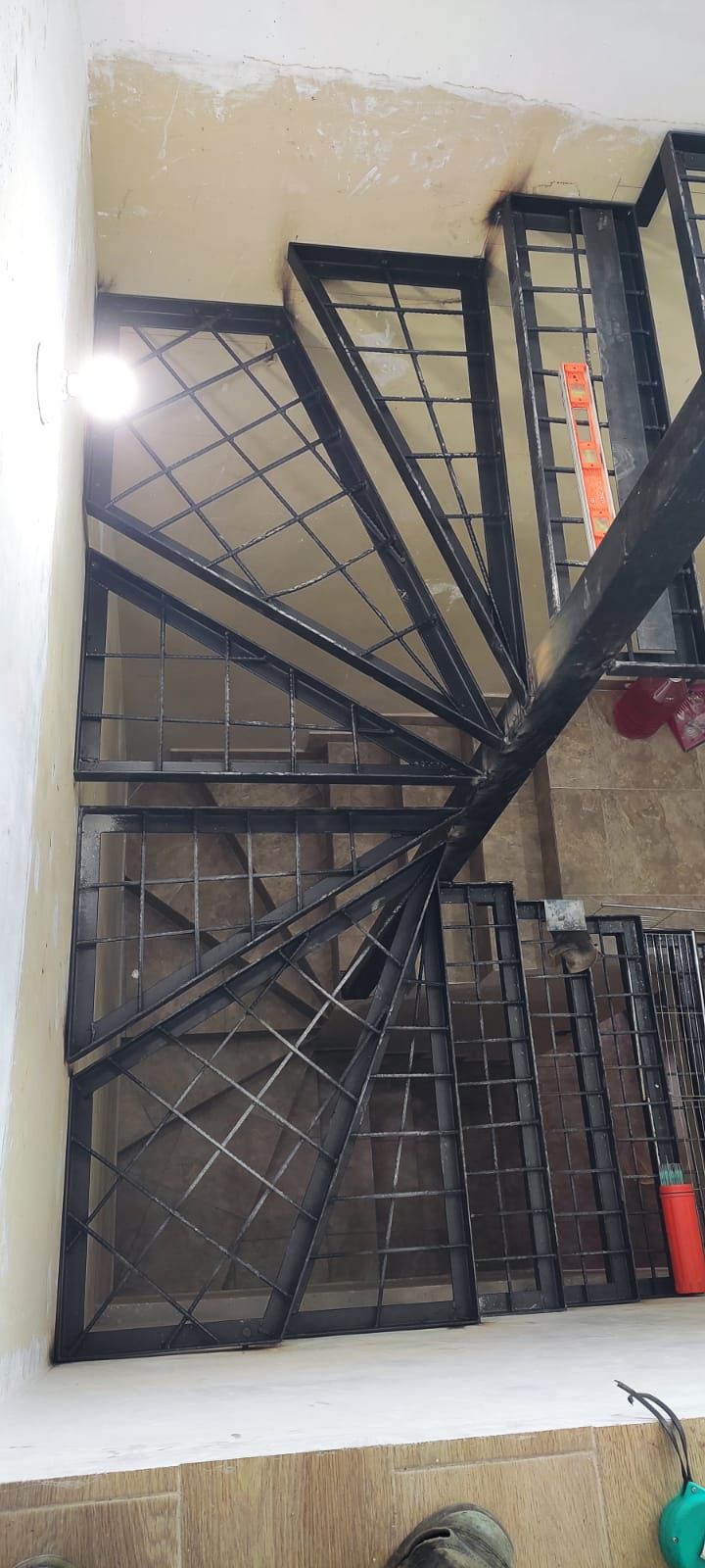 Escalera metalica
