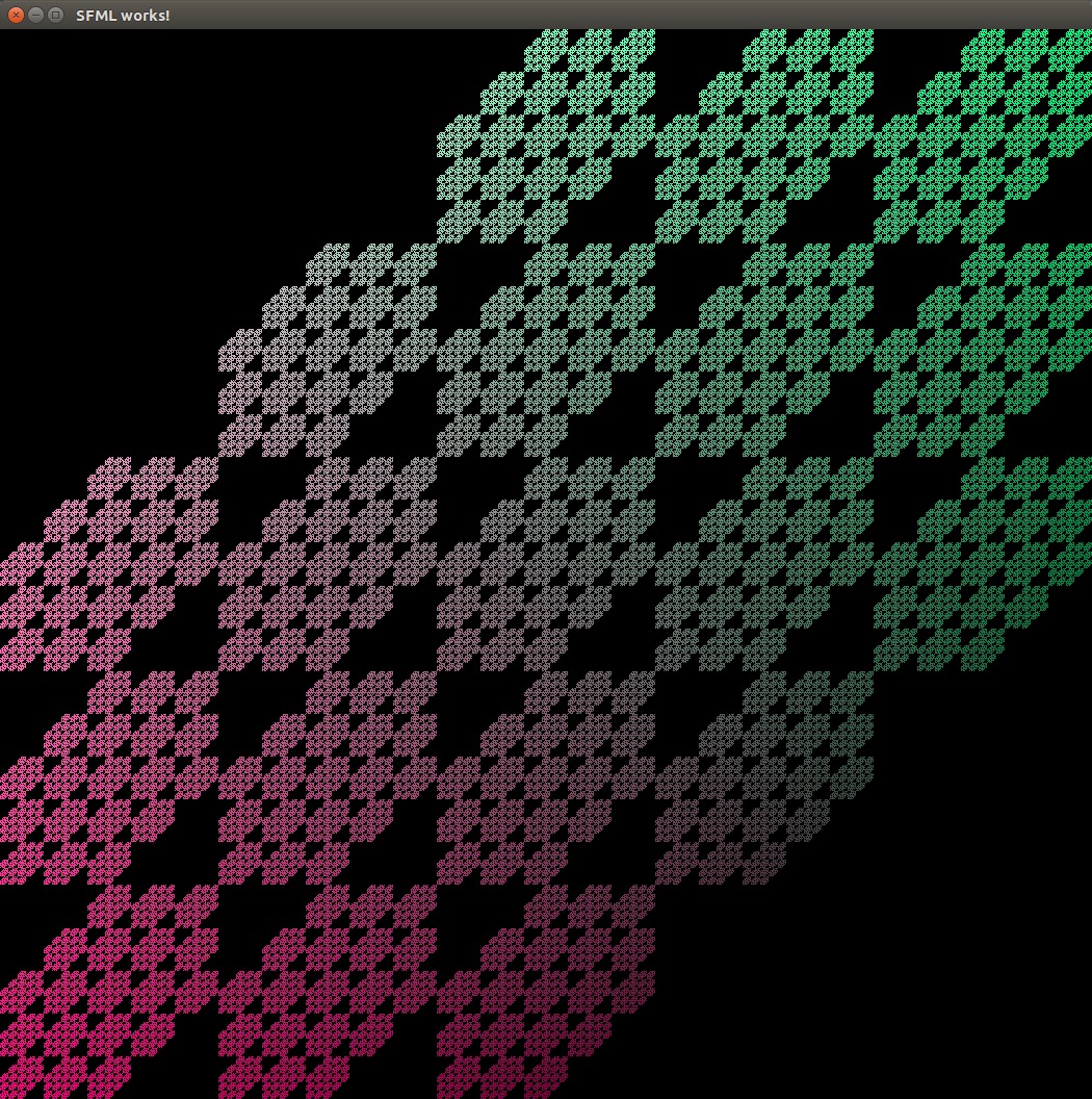 Sierpinski Carpet Snowflake