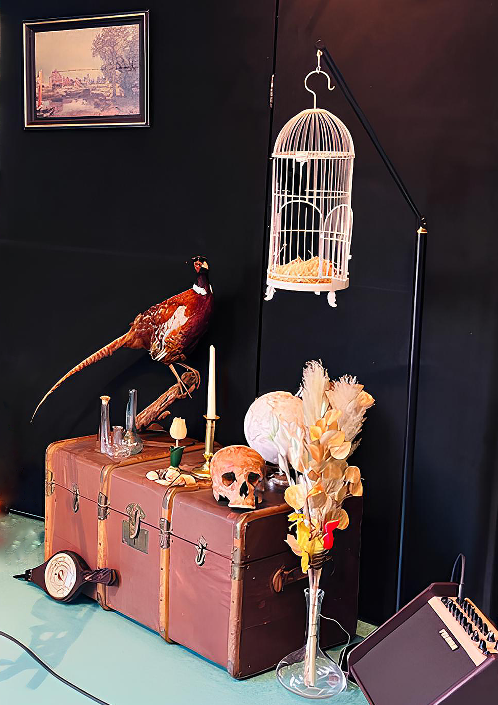 Décor de scène — univers de Bonnie Bécasse
