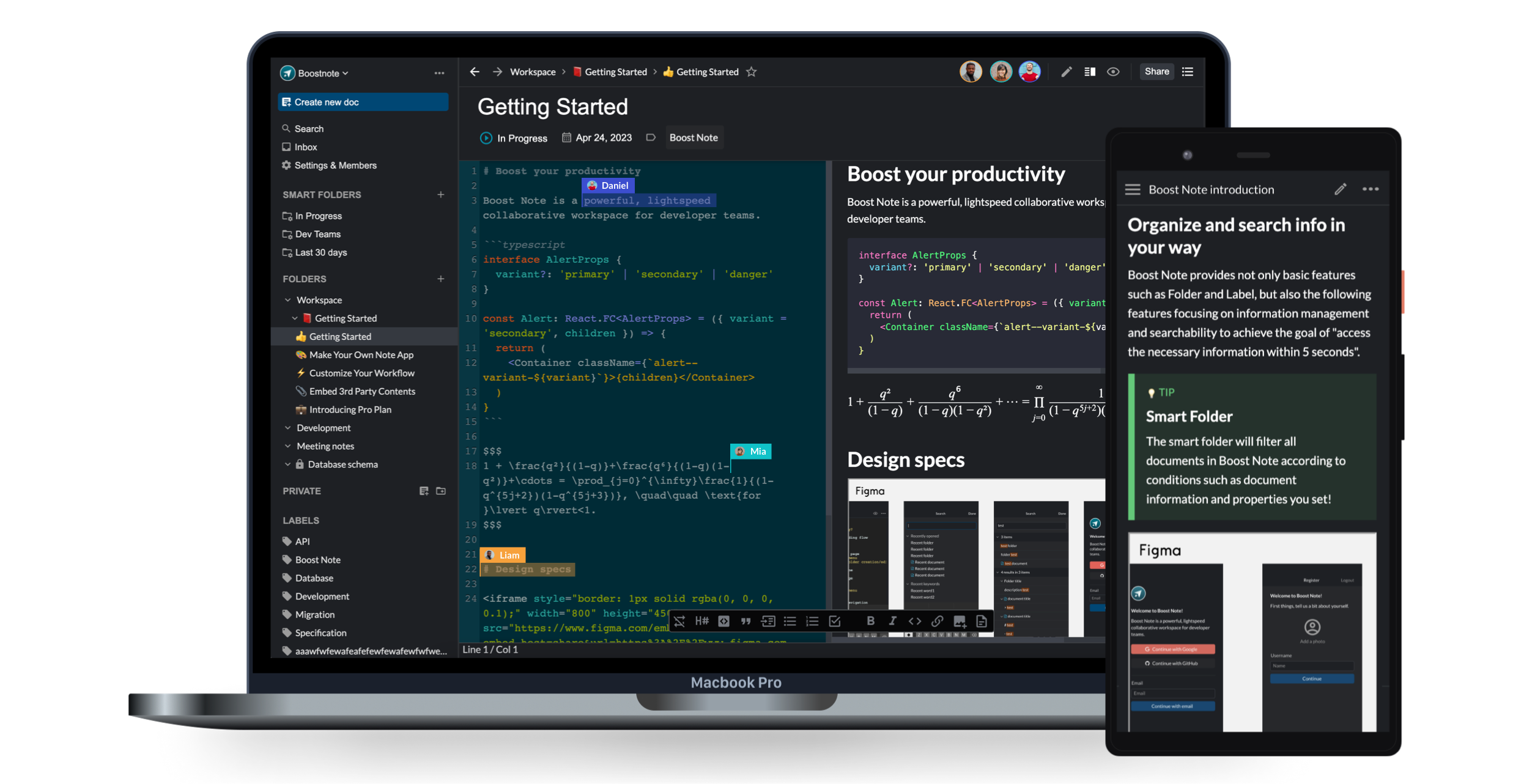 Boostnote.Next screenshot