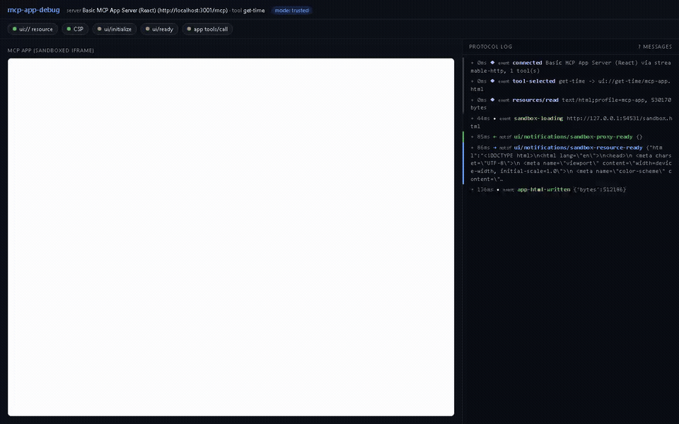 all checks passing against the official example server
