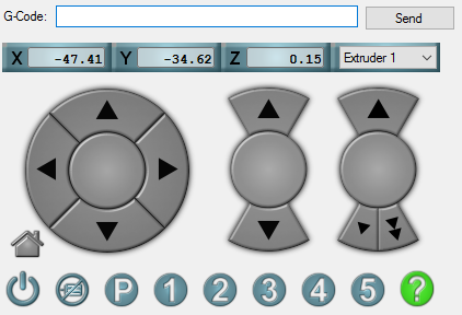 gcode input in Repetier