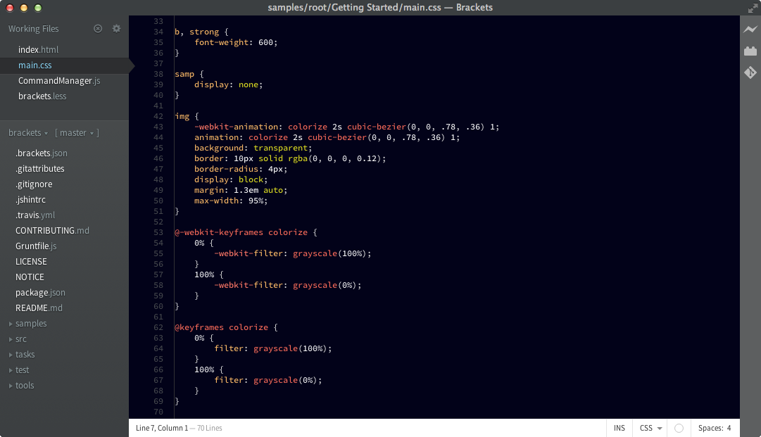 brackets editor for mac