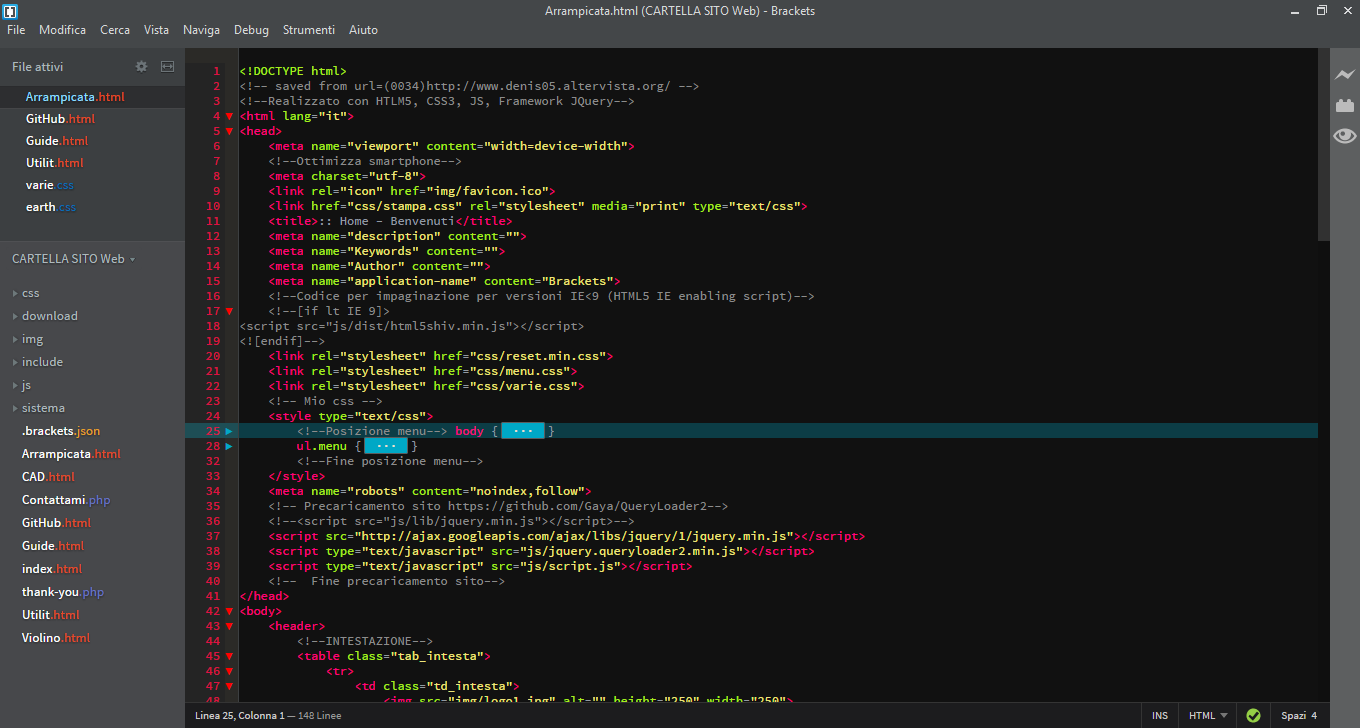 Brackets Themes