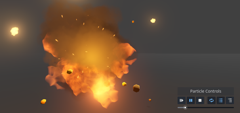 Particle Controls in action