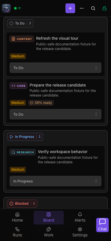 6.2.0 mobile board