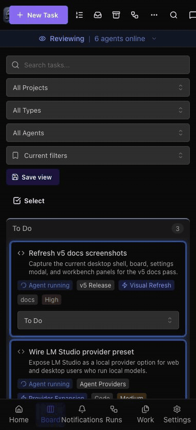 v5 mobile PWA flow