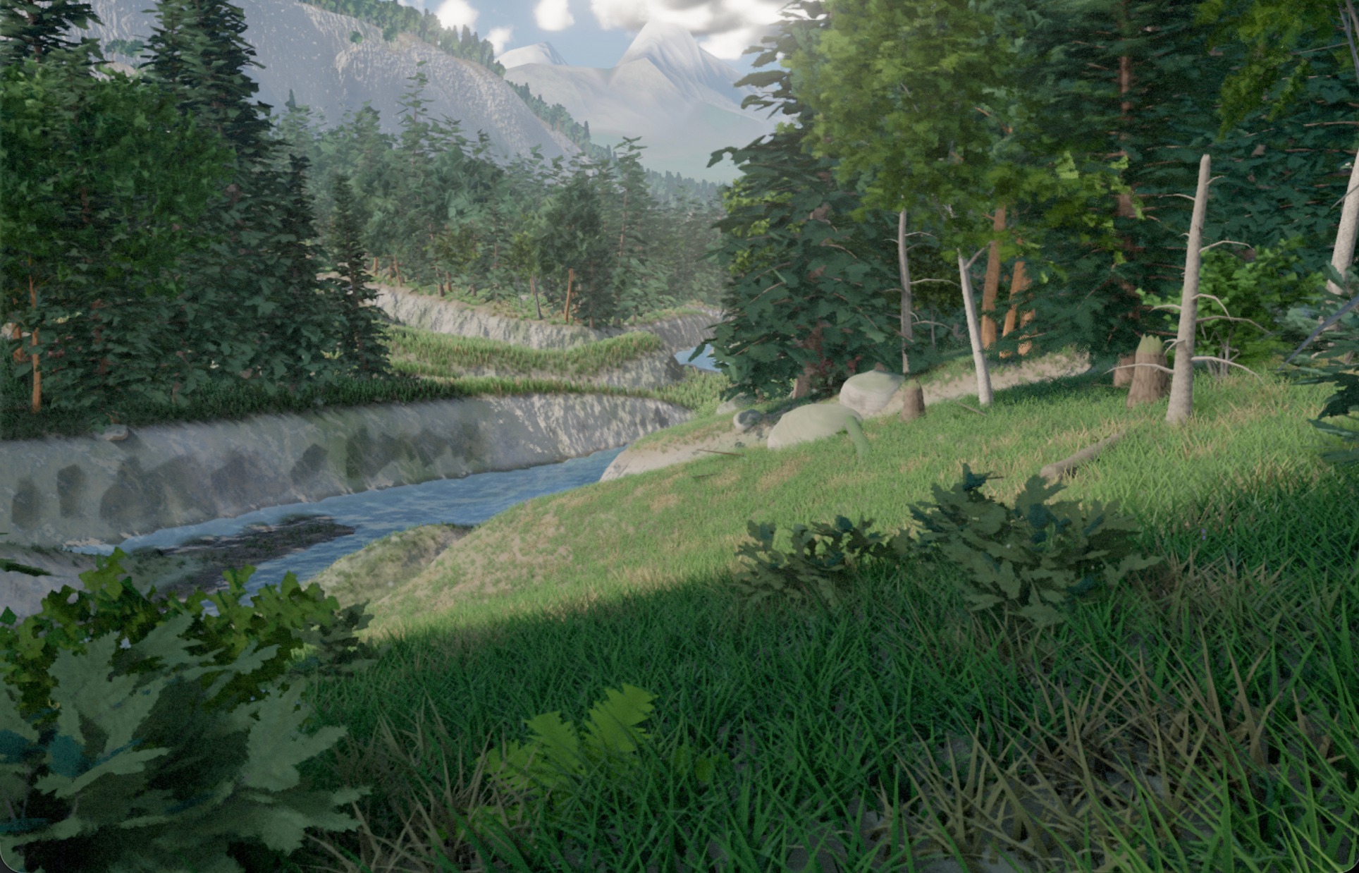 Procedural open world rendered in the browser