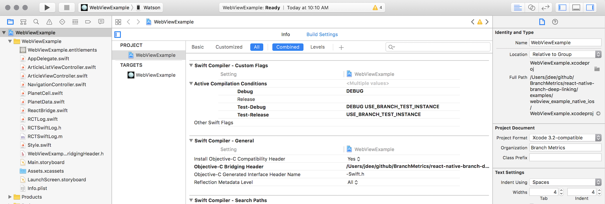 Add Optional Swift Flag