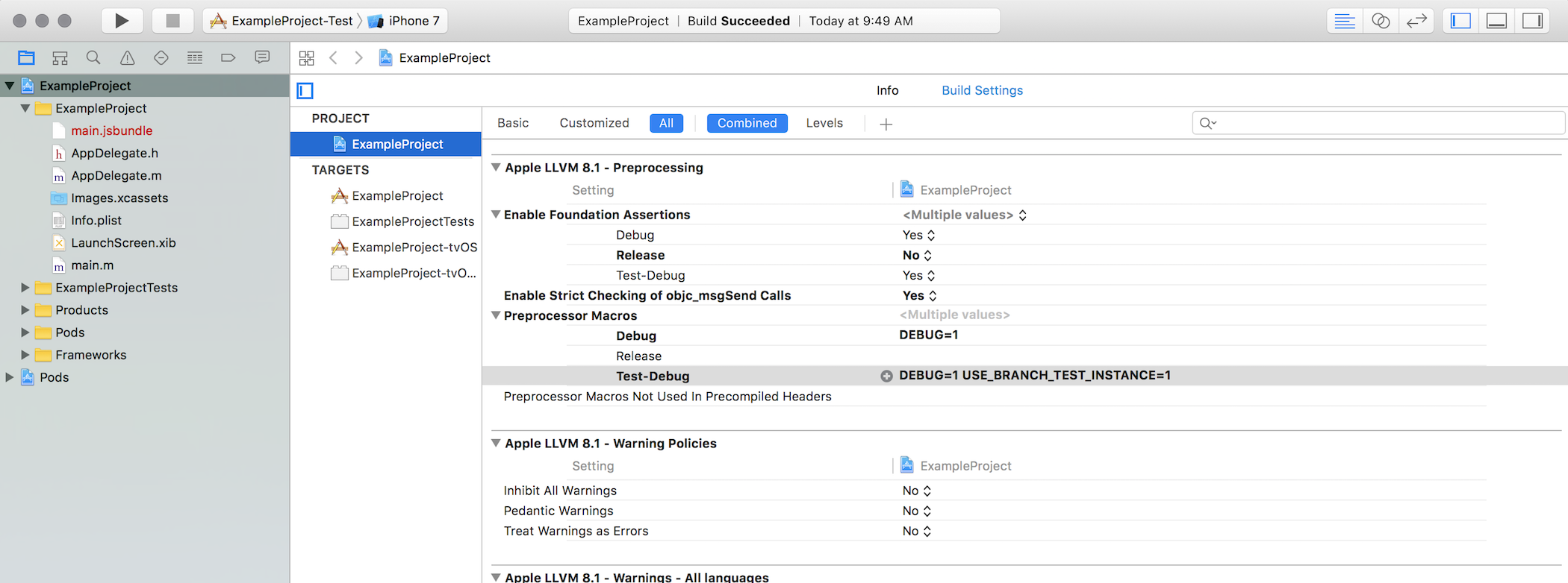 Modified Preprocessor Macro