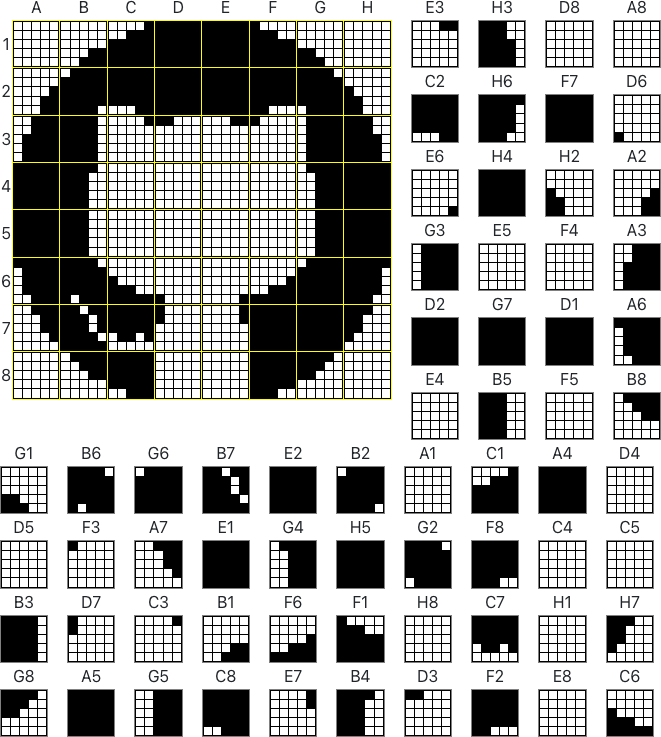 Example classic puzzle with the GitHub Octocat