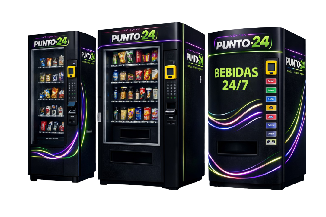 Modelos de máquinas Vending Punto 24