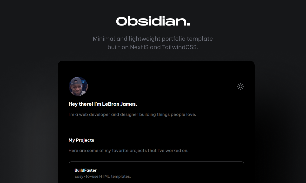 Obsidian banner