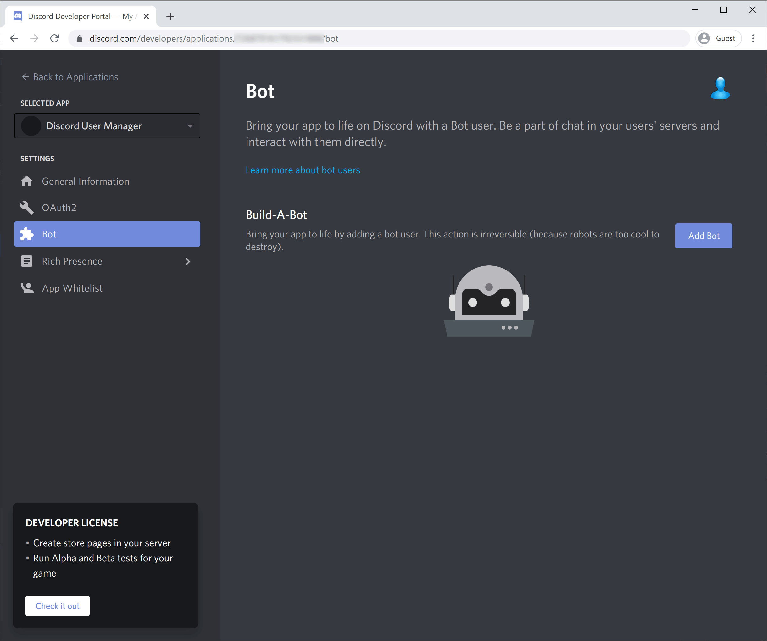 Add Discord Bot