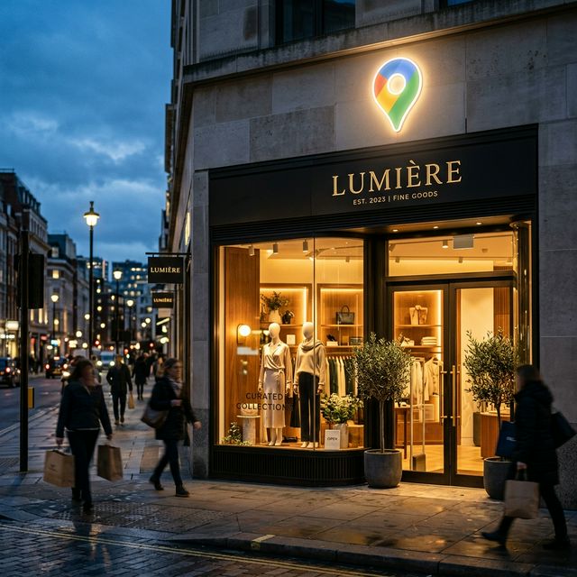 Vitrine et impact local