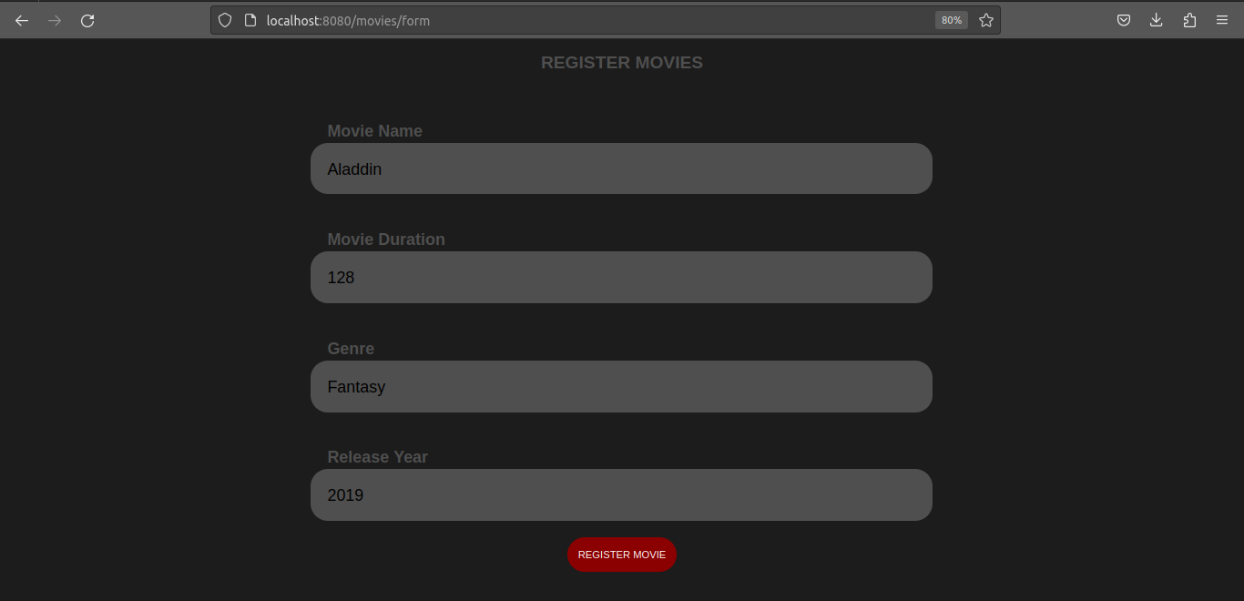 Register Movie