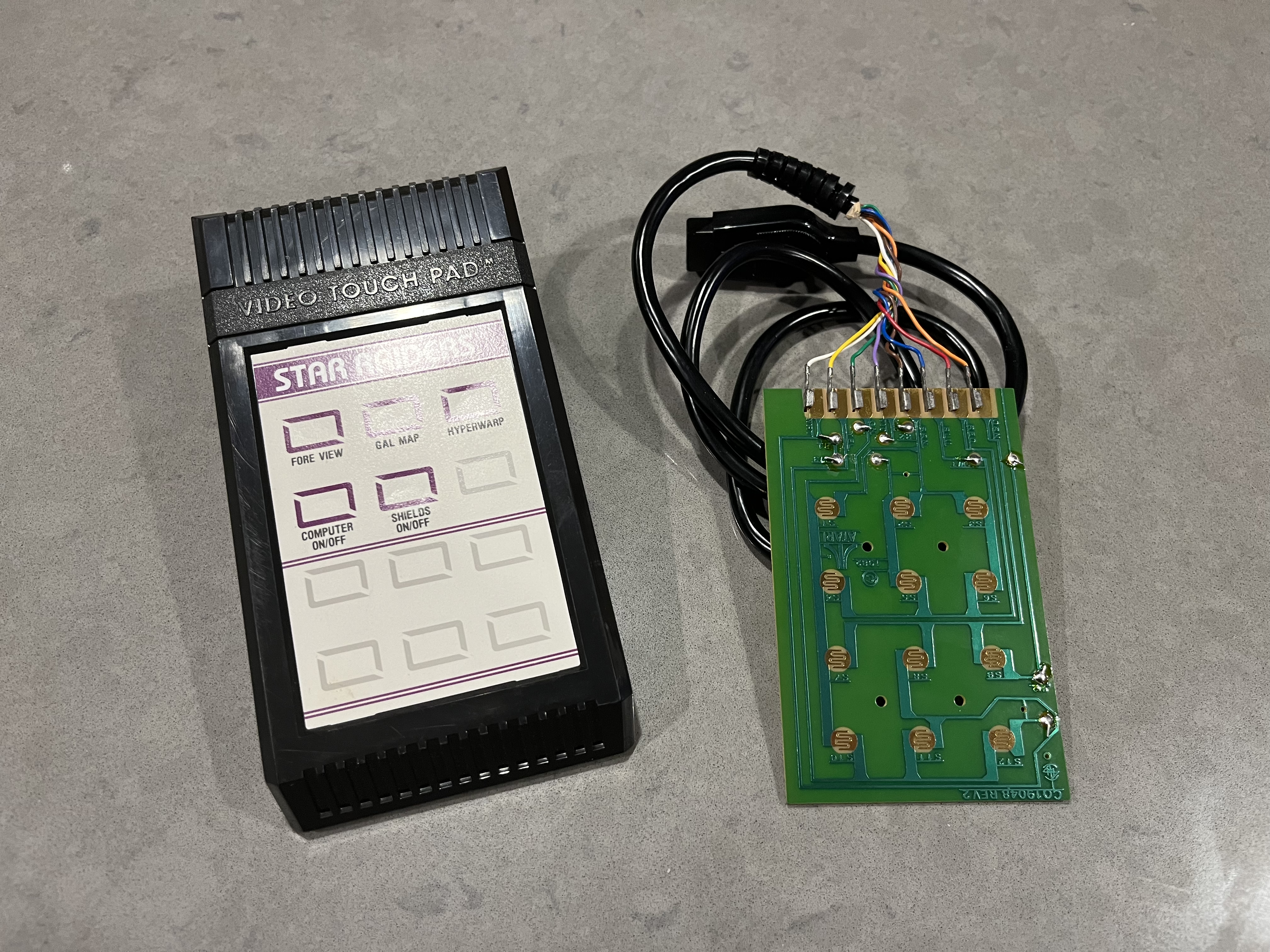 ATARI Video Touch Pad, from the project README