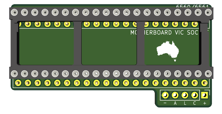 Commodore VIC-20 8KB RAM Expansion, from the project README