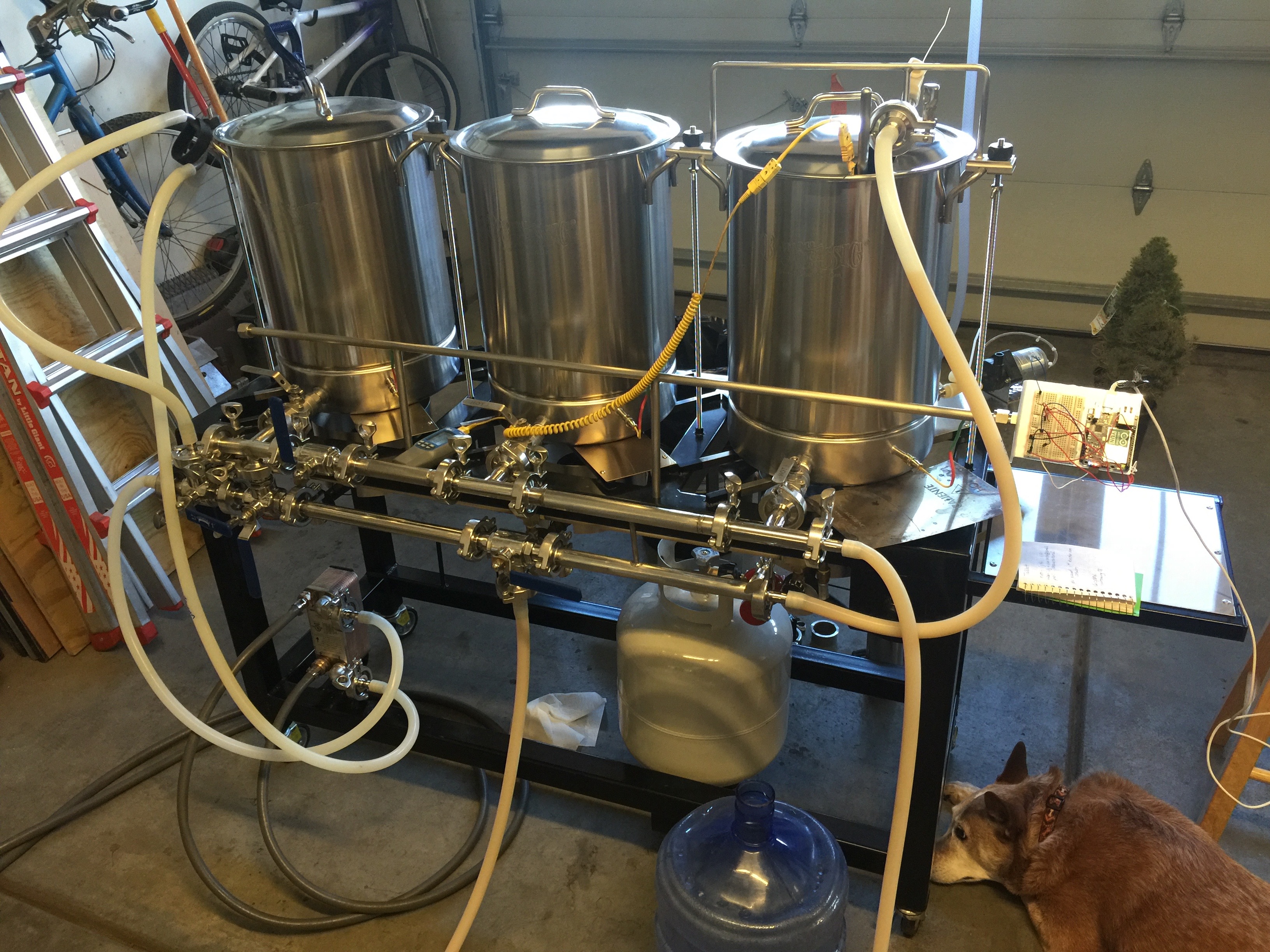 BrewBench wired up