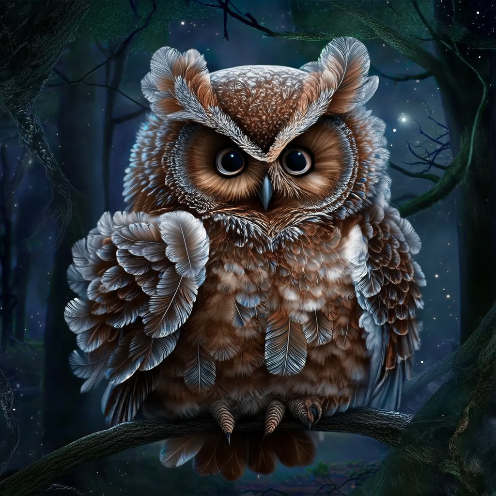 Make owl brown