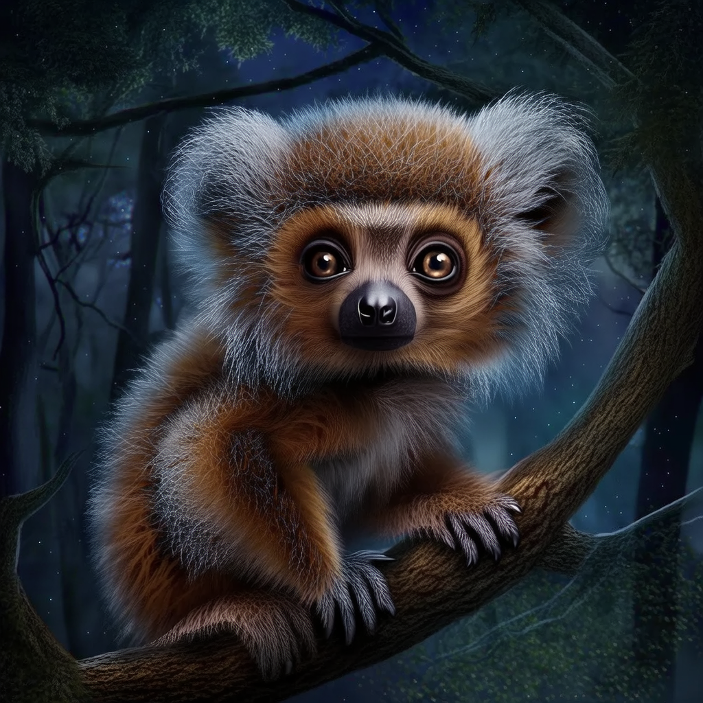 Turn owl into a lemur