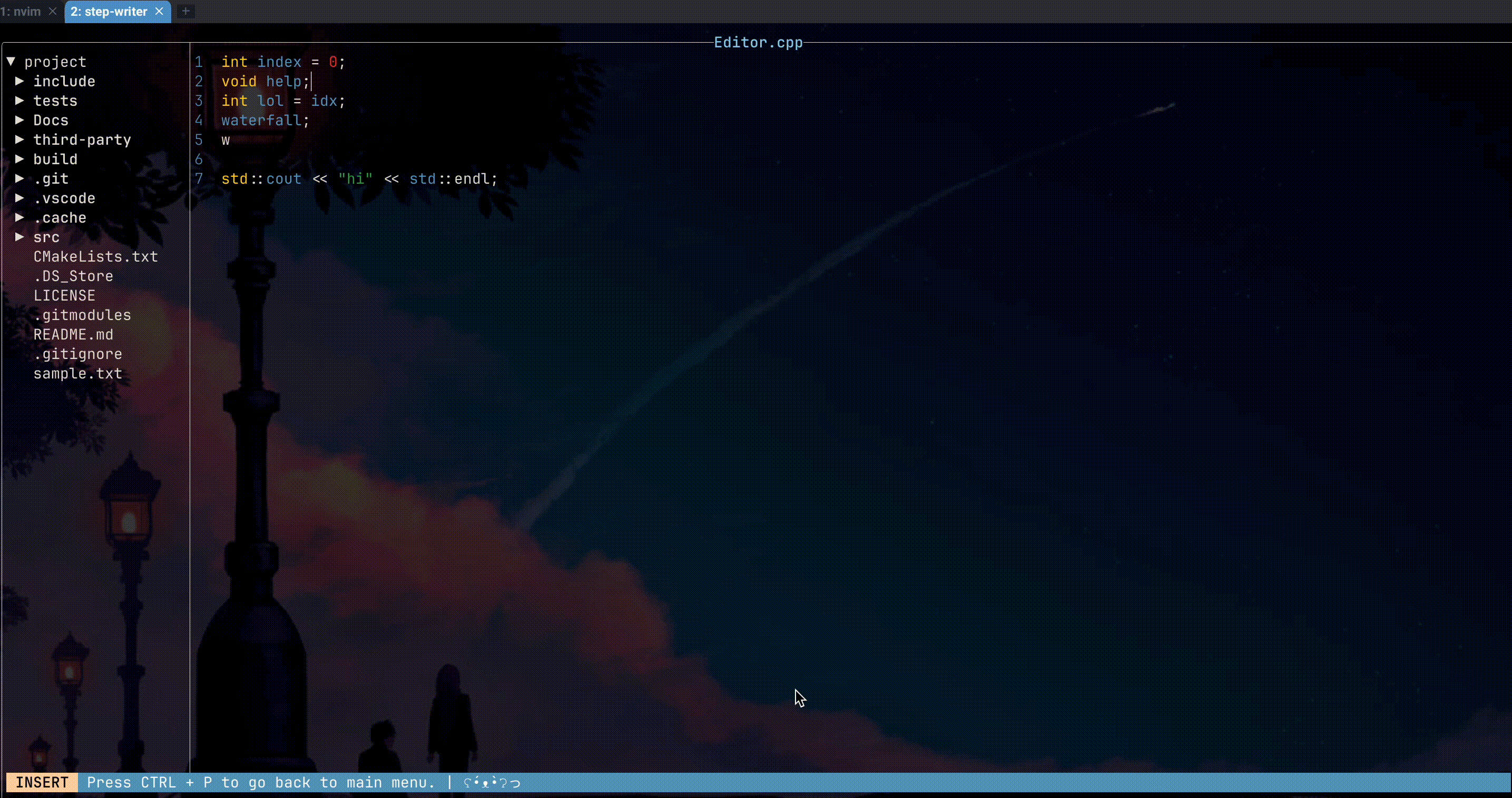 Simple Showcase Gif BUGS