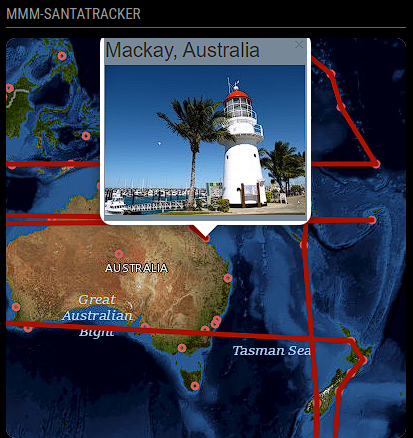 MMM-SantaTracker interface