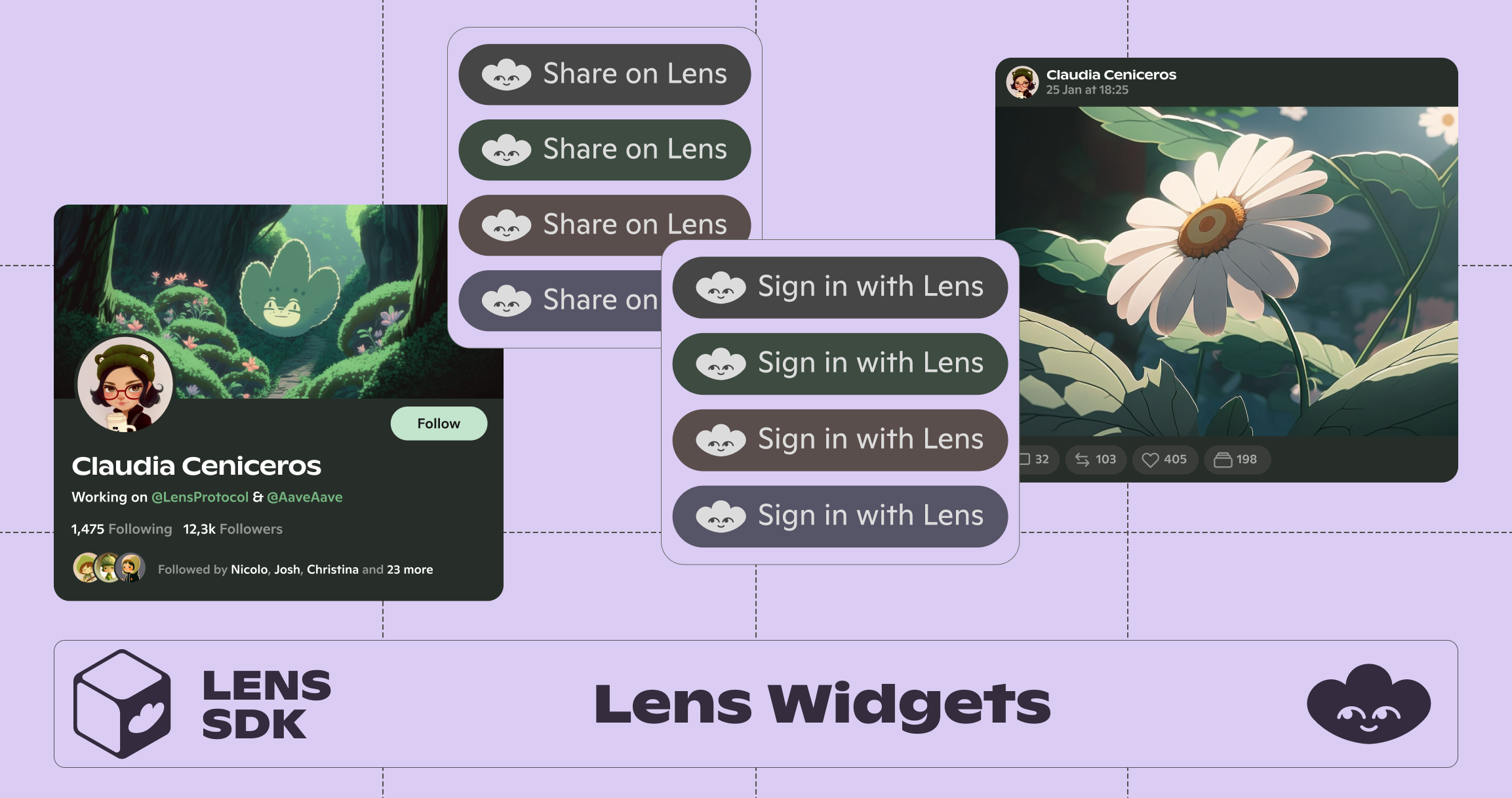 Lens Widgets