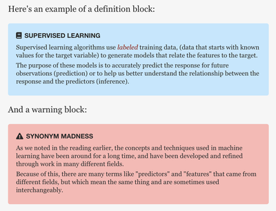 Admonition Blocks