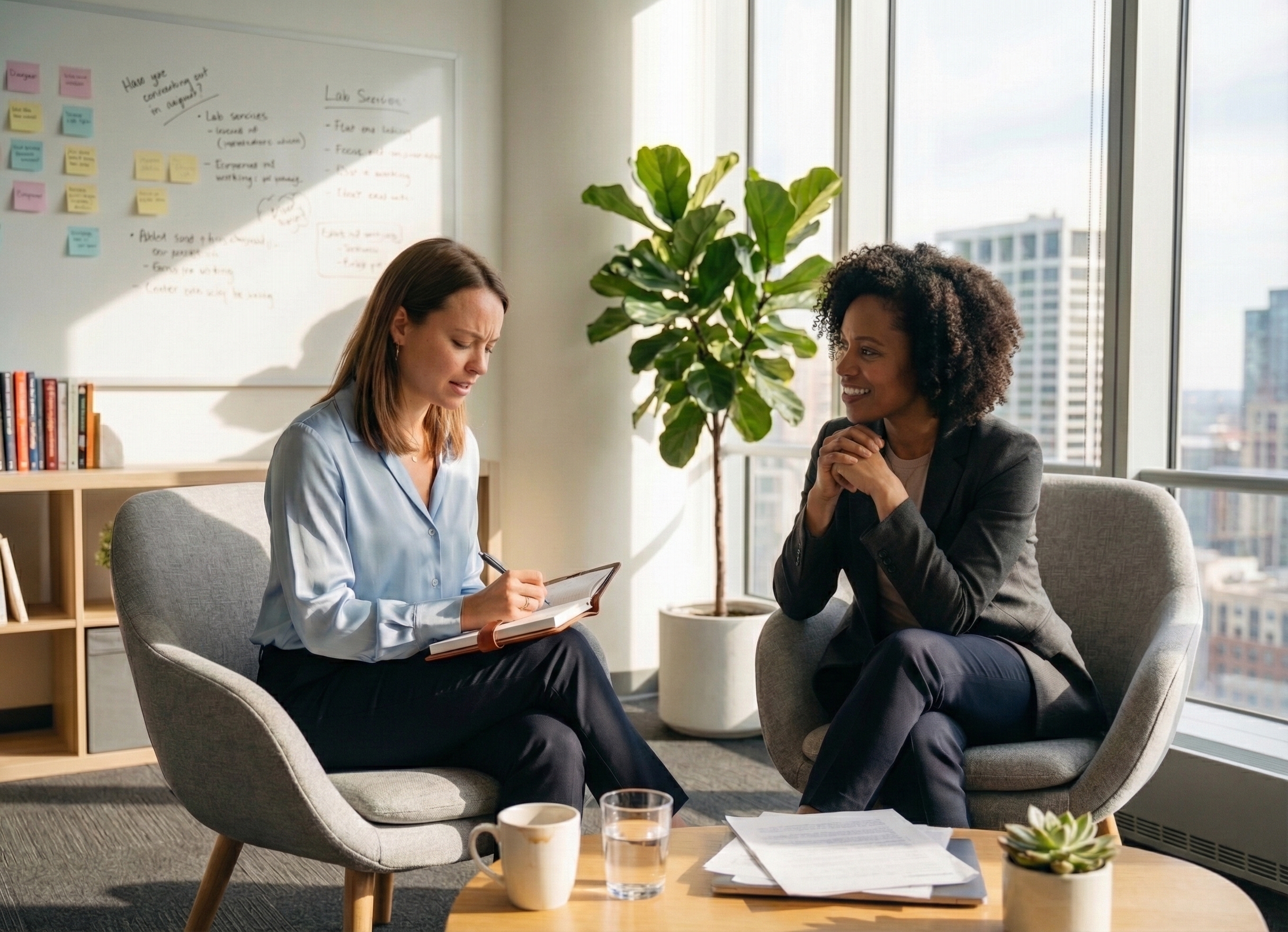 One-on-one professional coaching session