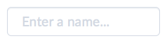 screenshot of text input