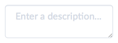 screenshot of textareas