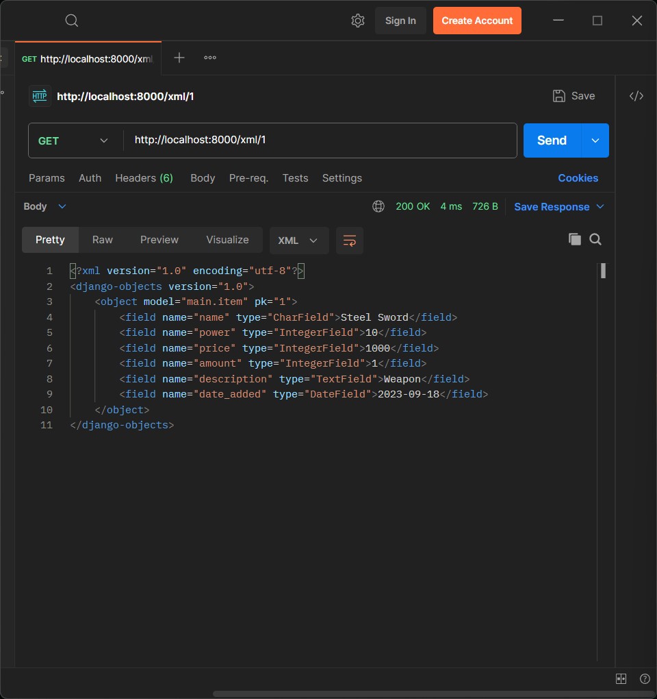 XML by ID format