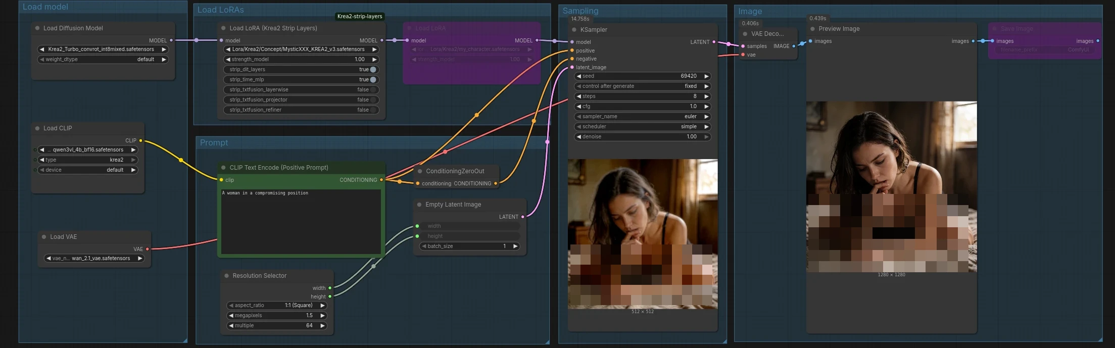 Example workflow