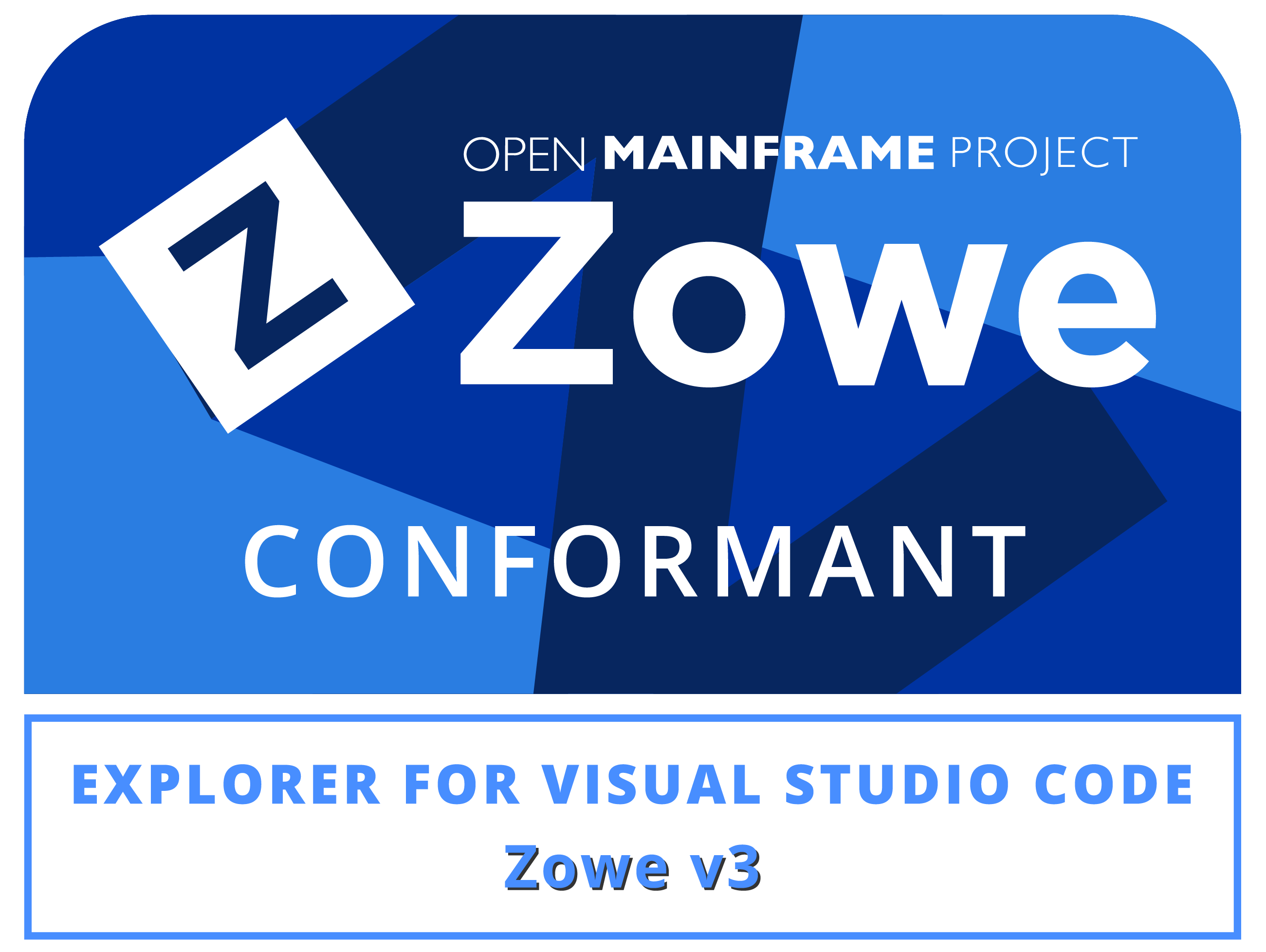 Zowe Explorer V3 Conformance Badge