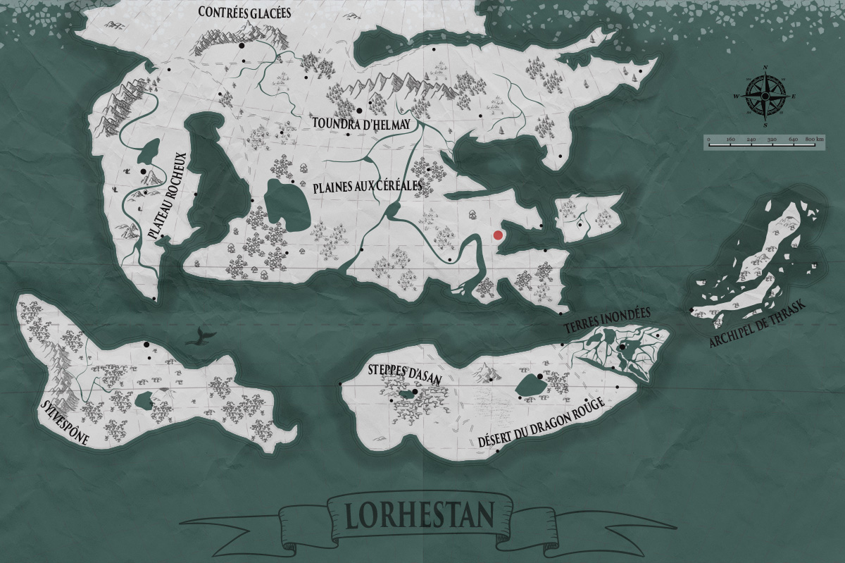 Carte du Lorhestan