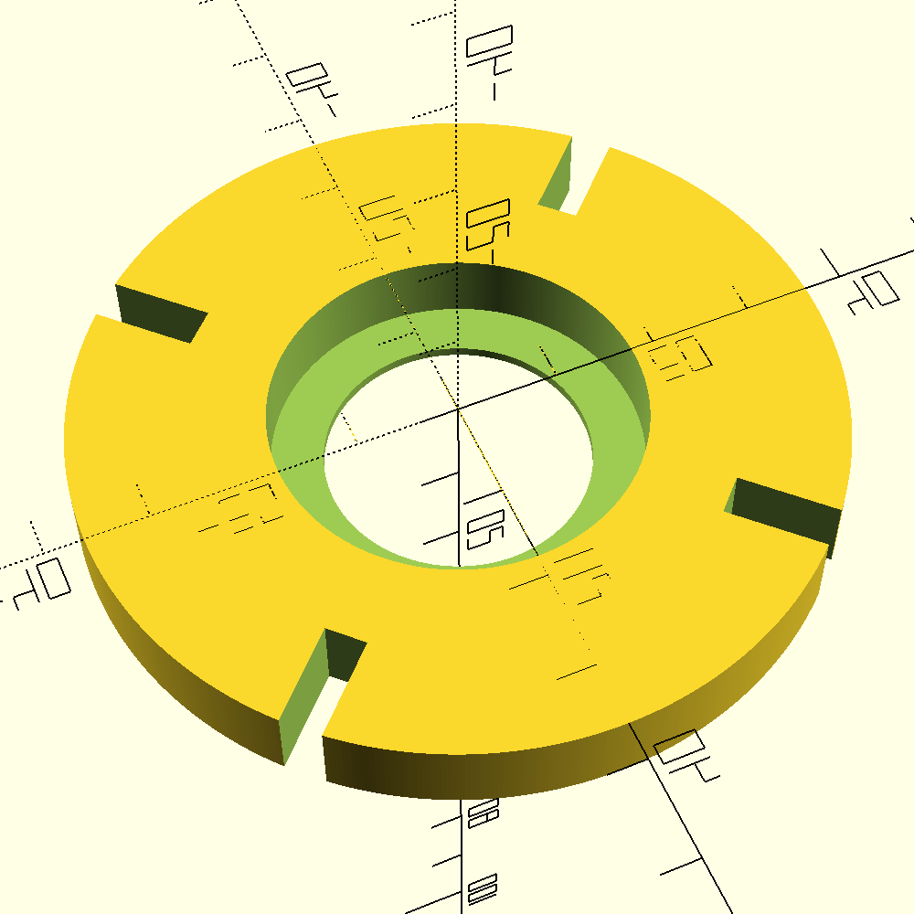 Bracket — Cap Study, recreating original booster cap as a model