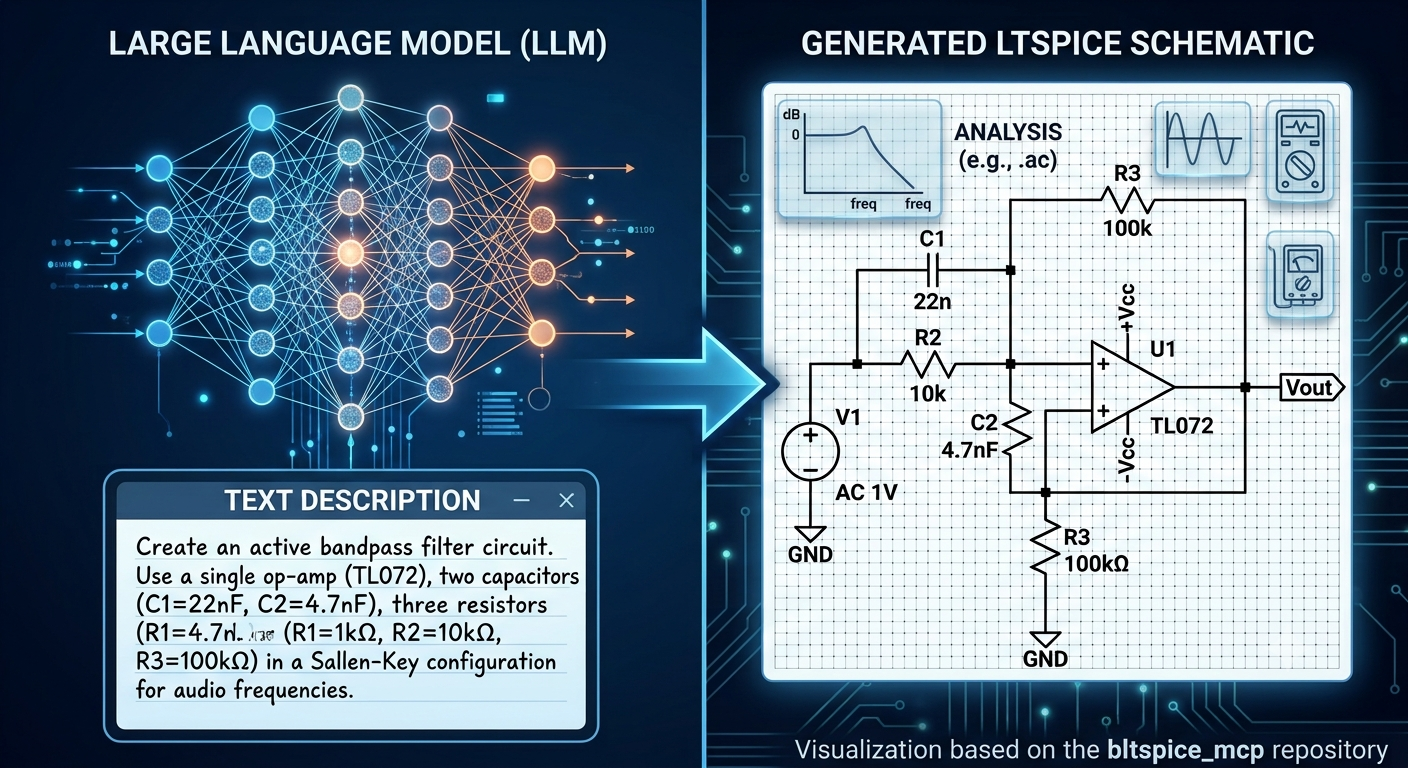 Generate LTSpice Circuits using LLMs