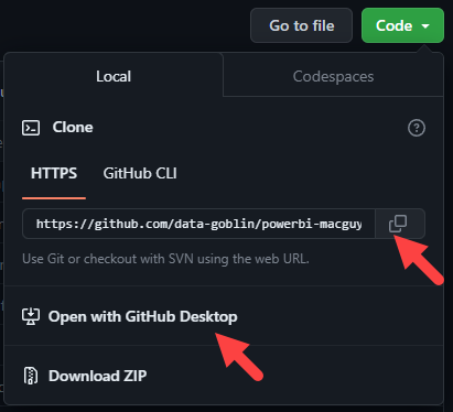 An image depicting how to clone a repository in GitHub