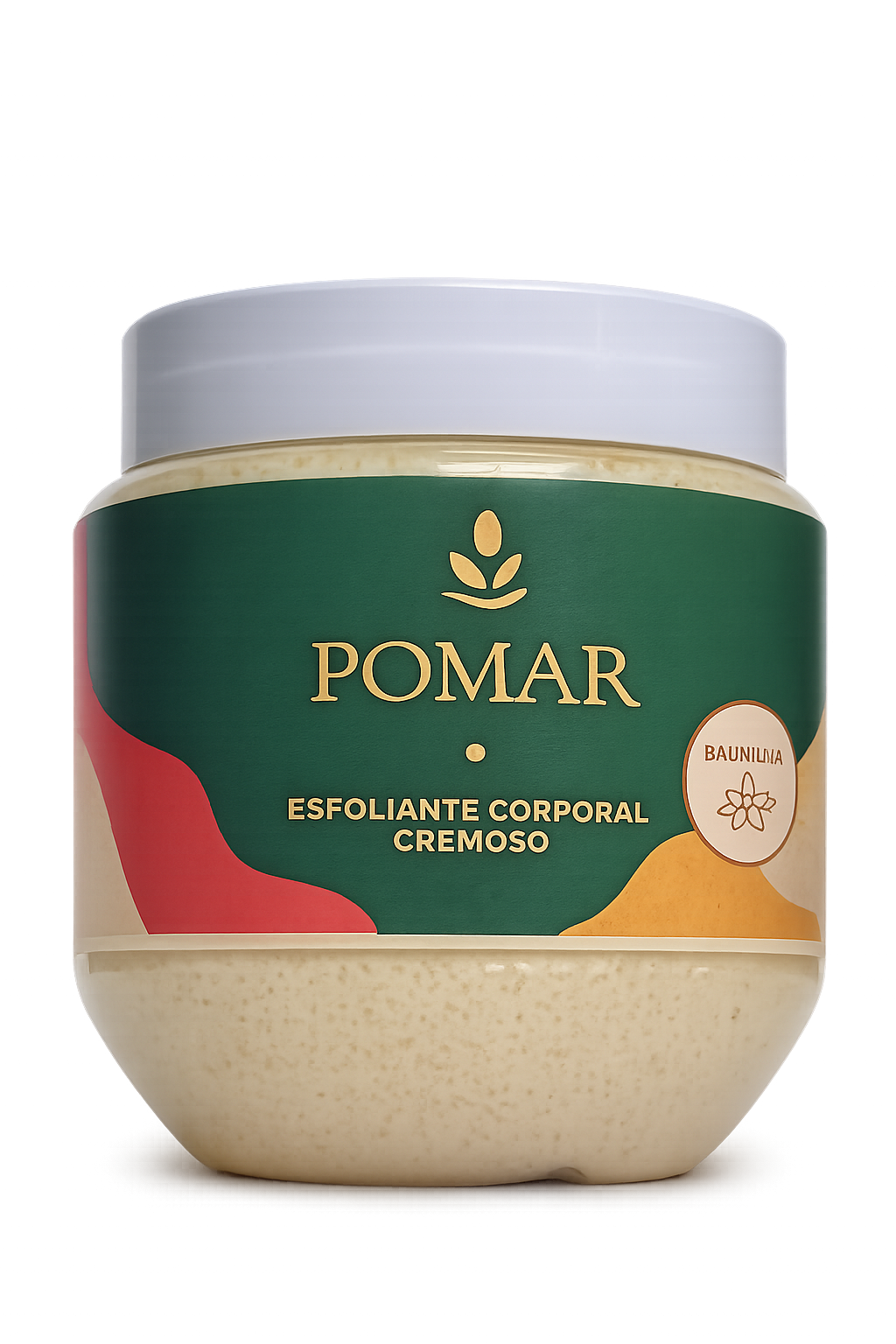 Esfoliante cremoso Pomar Coco com Baunilha 170g