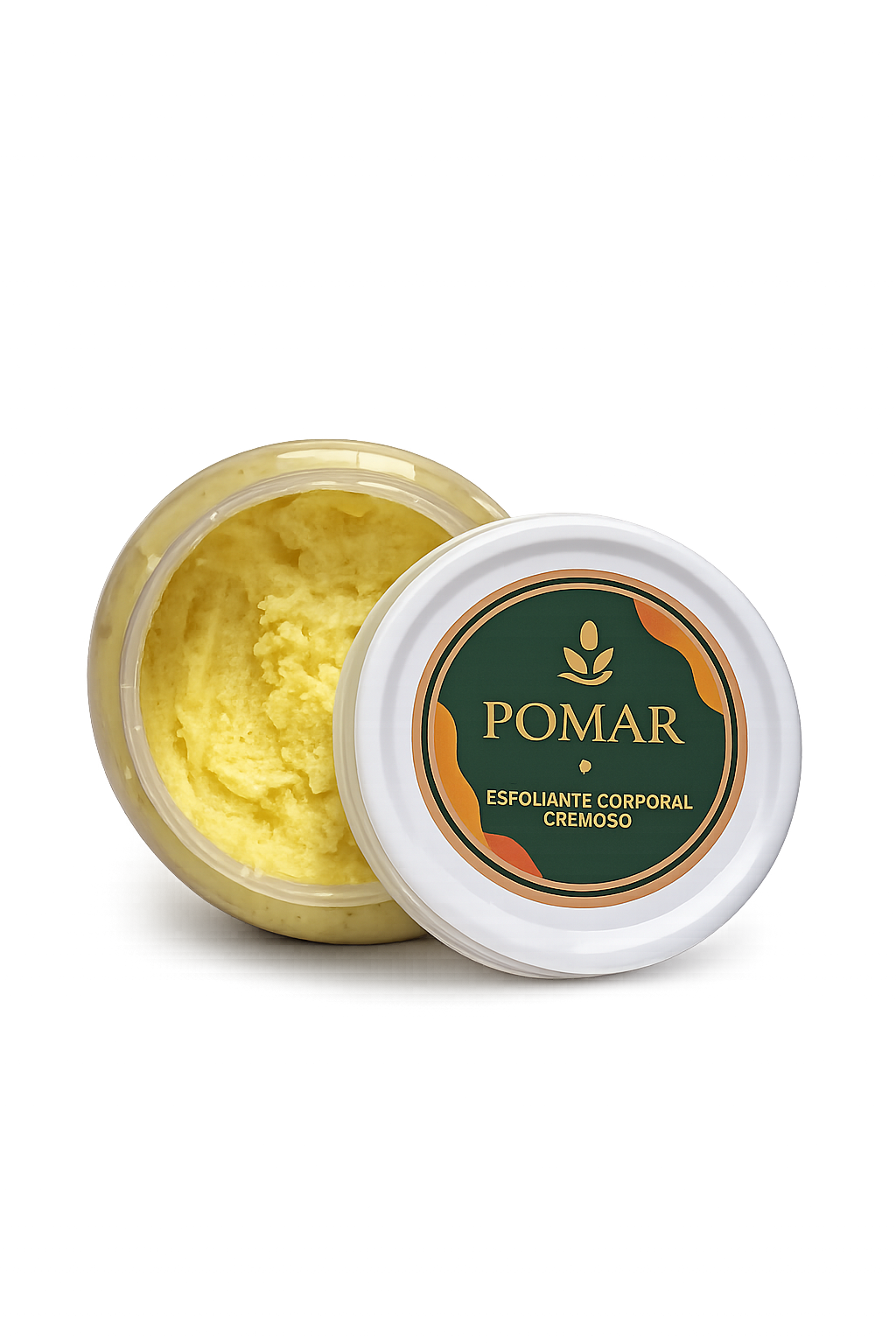Outra imagem do esfoliante Pomar Coco com Baunilha 170g
